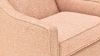 Picture of Mclobvin Sangria Swivel Chair - Blush
