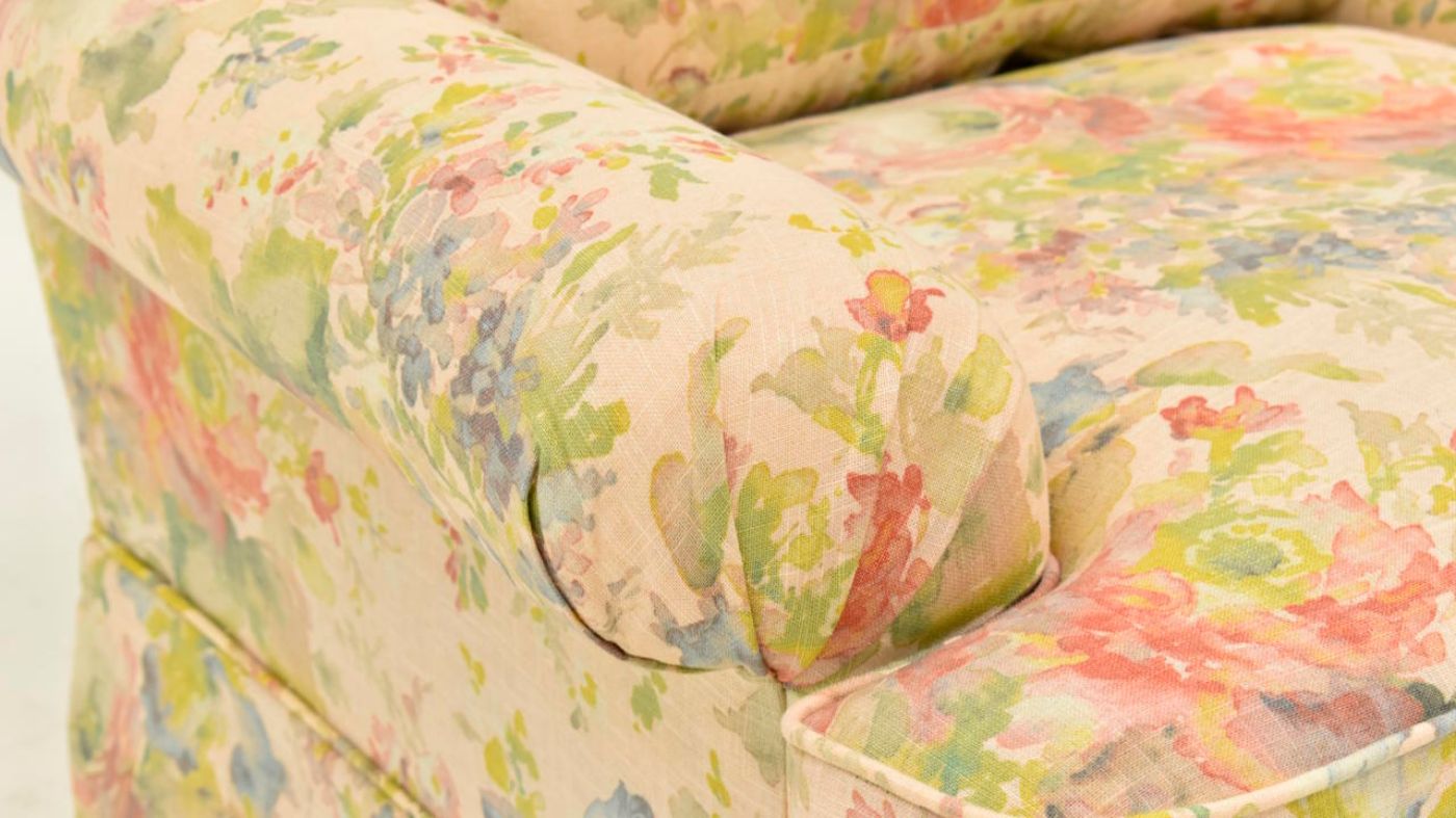 Picture of Macbeth Blush Swivel Glider - Multicolored
