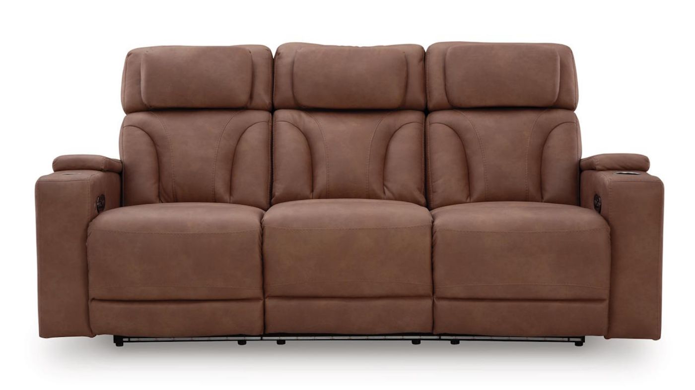 Picture of Clean-Slate 3-Piece Sofa Set - Caramel