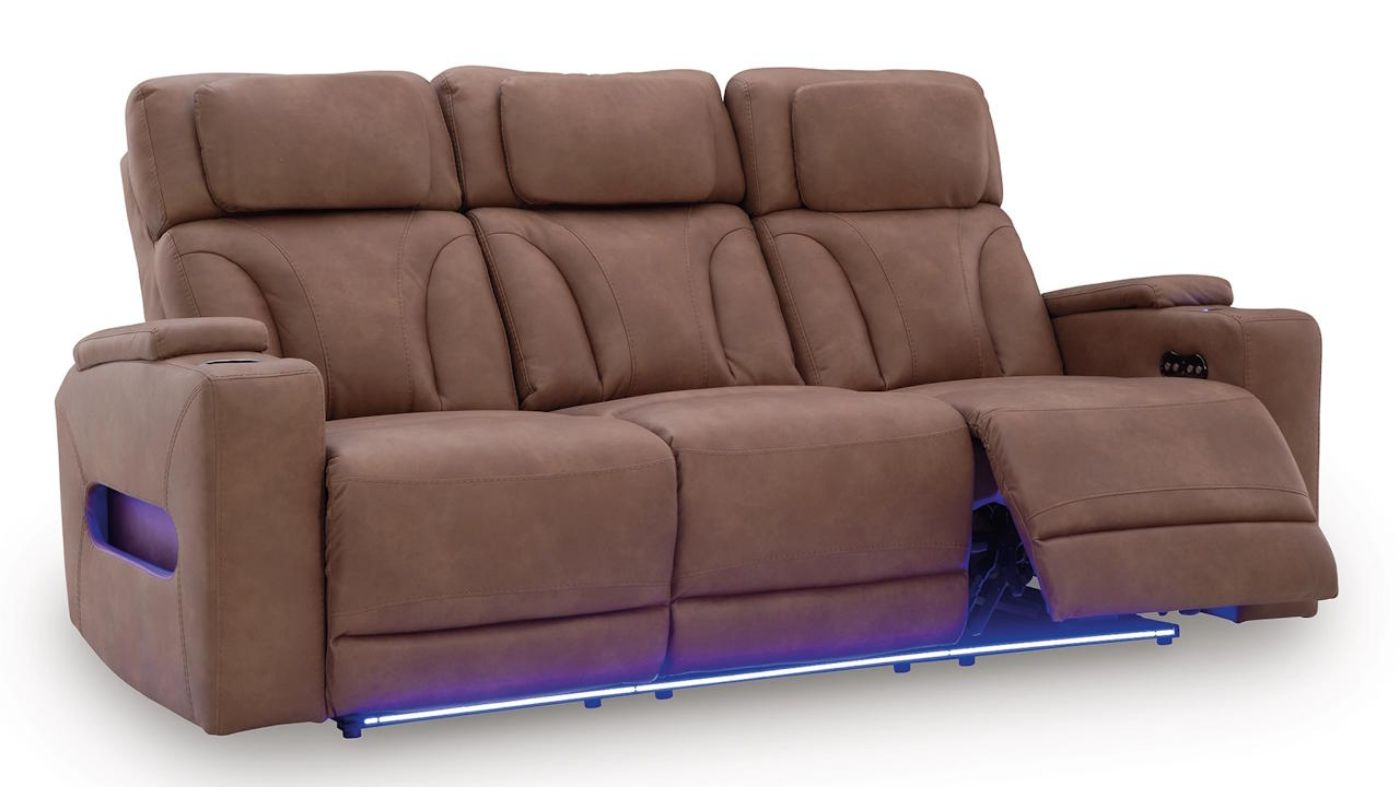 Picture of Clean-Slate 3-Piece Sofa Set - Caramel