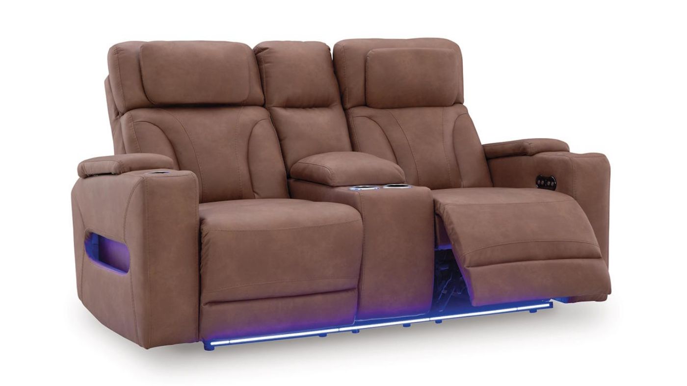 Picture of Clean-Slate 3-Piece Sofa Set - Caramel