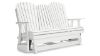 Picture of Hyland Wave Glider Loveseat - White