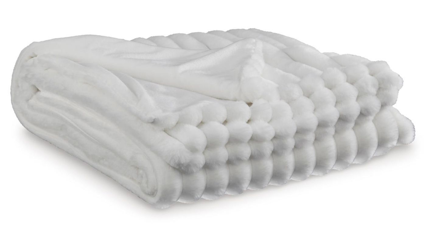 Picture of Alsonwell White Throw
