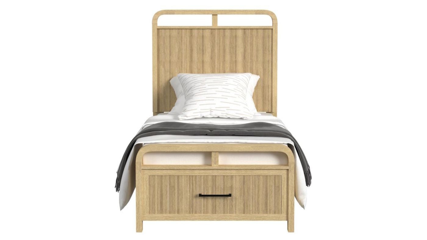 Picture of Ridgemont Twin Storage Bedroom Set - Natural