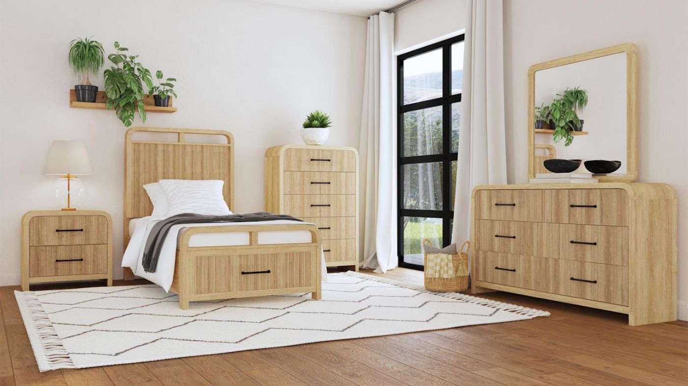 Picture of Ridgemont Twin Bedroom Set - Natural