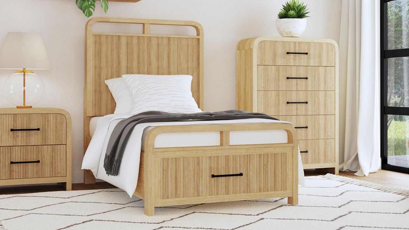 Picture of Ridgemont Twin Storage Bed - Natural