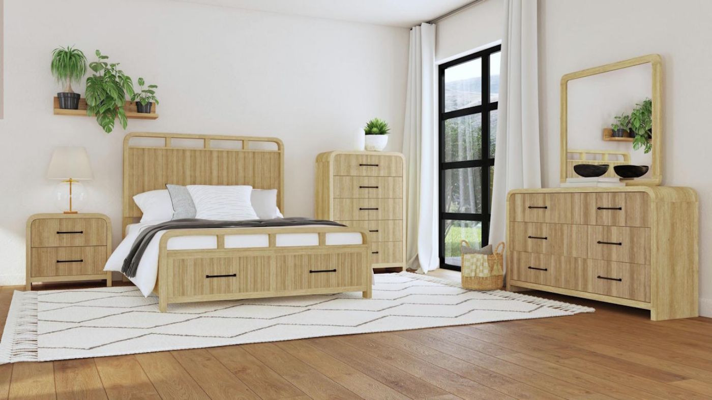 Picture of Ridgemont King Bedroom Set - Natural