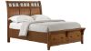 Picture of Gage King Bedroom Set - Chestnut