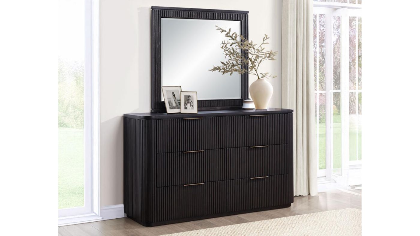 Picture of Henry Dresser with Mirror - Espresso