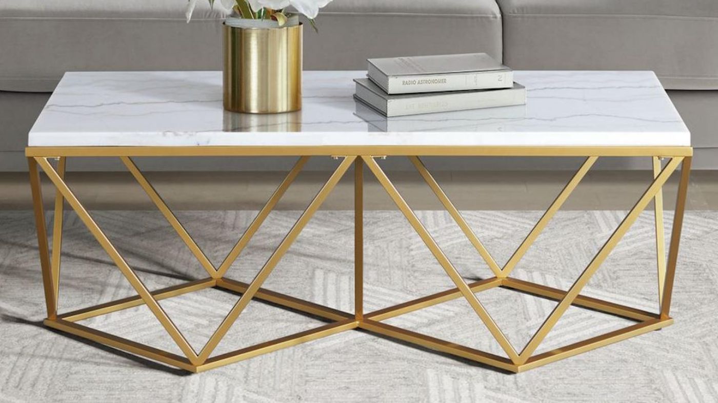 Picture of Riko Coffee Table - Gold