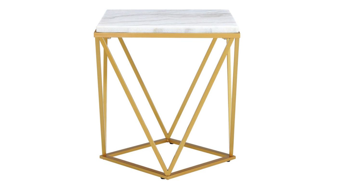 Picture of Riko End Table - Gold