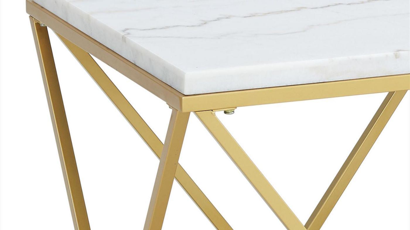 Picture of Riko End Table - Gold