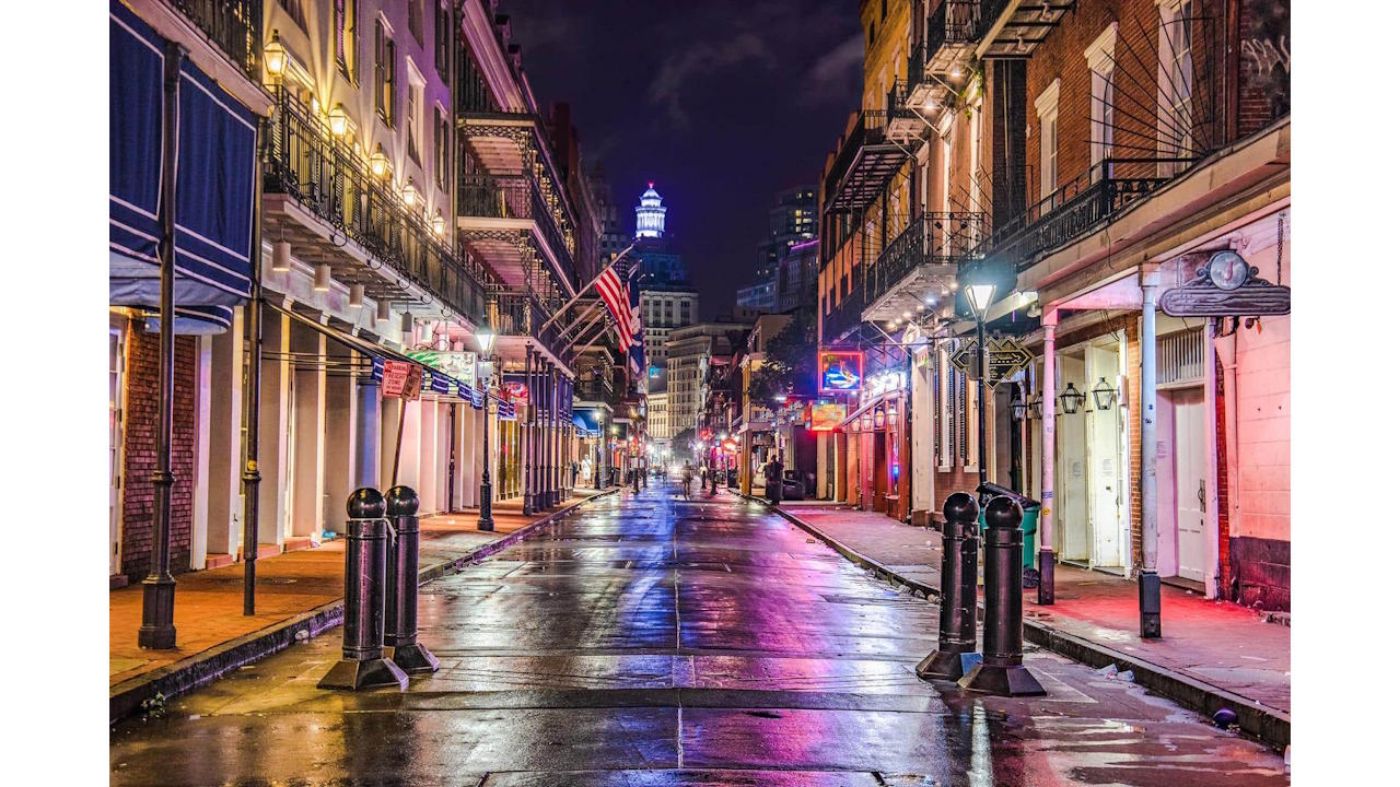 Picture of Bourbon St. New Orleans Wall Art
