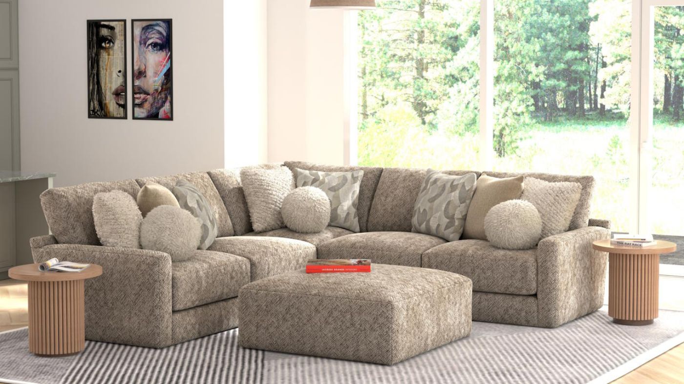 Picture of Turner Sectional - Mushroom