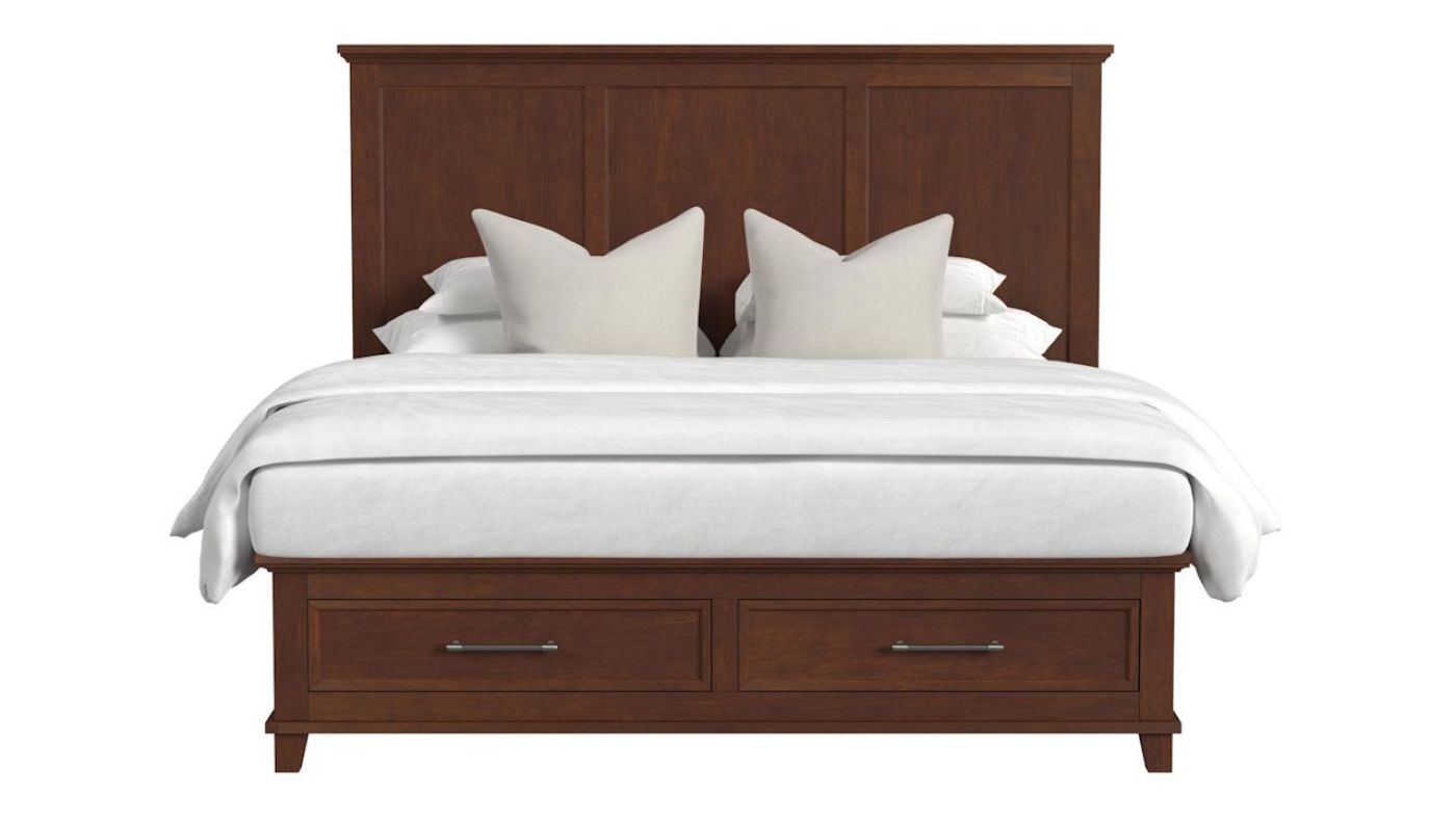 Picture of Canterbury King Storage Bedroom Set - Cherry