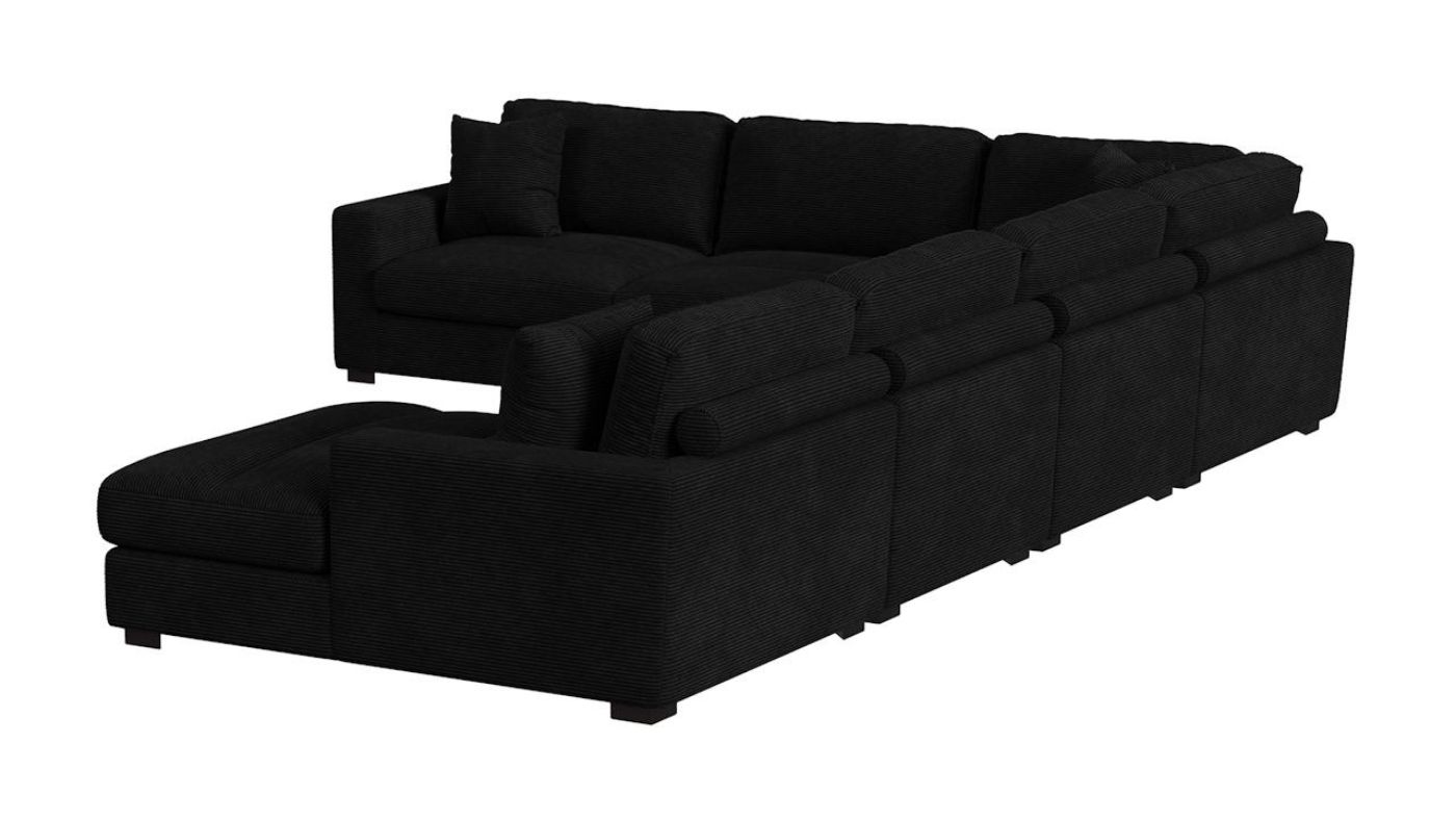 Picture of Arizona 6-Piece Sectional - Black