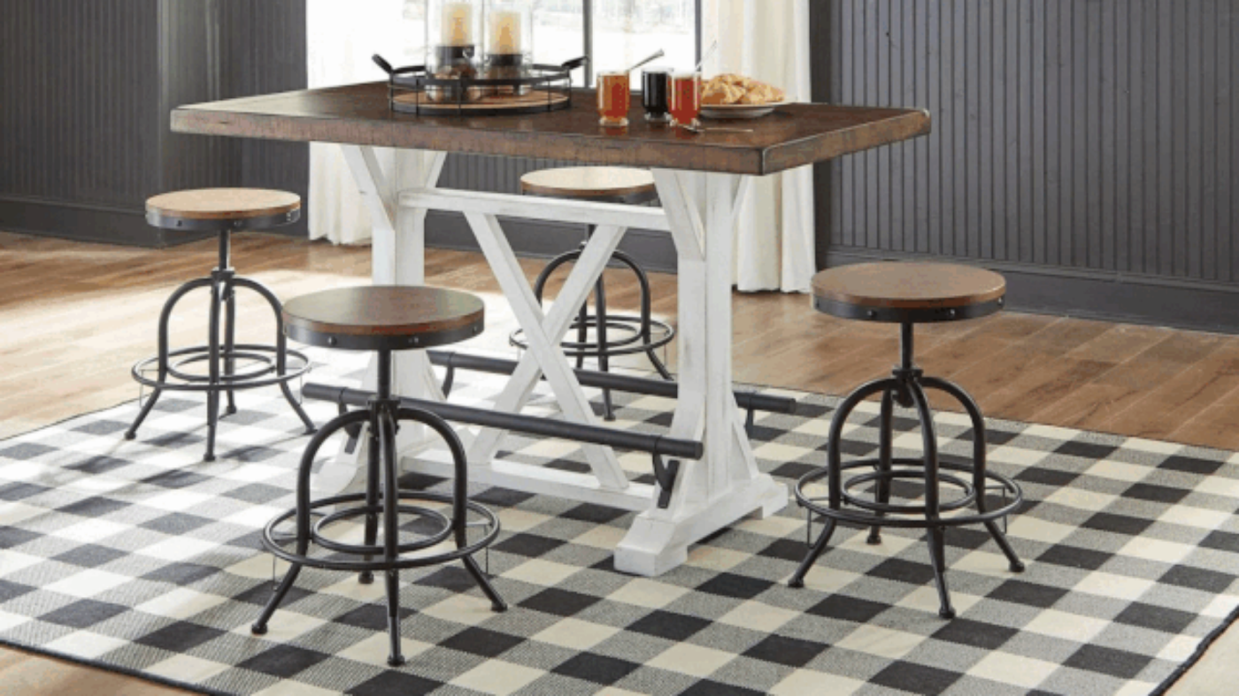 Picture of Valebeck 5-Piece Counter Height Dining Set