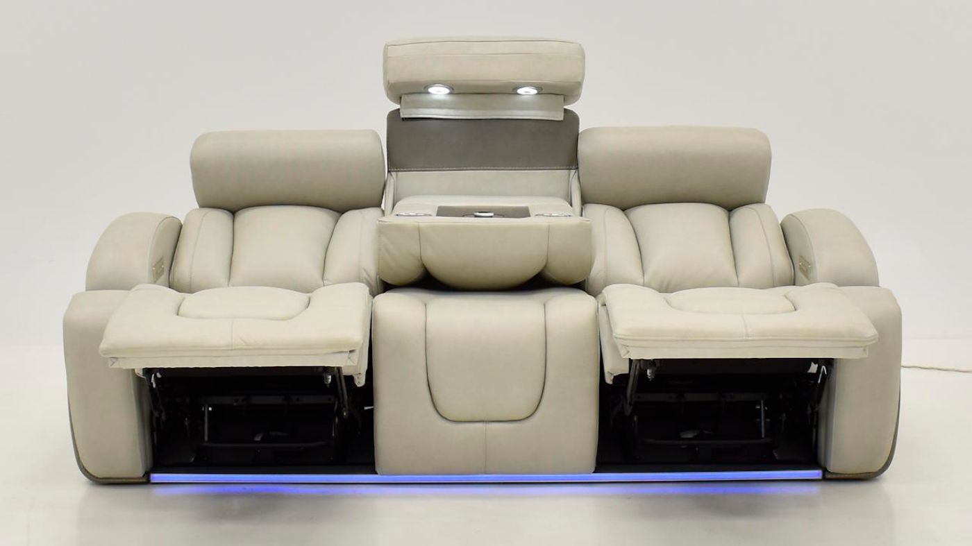 Picture of Demi Power Reclining Sofa - White