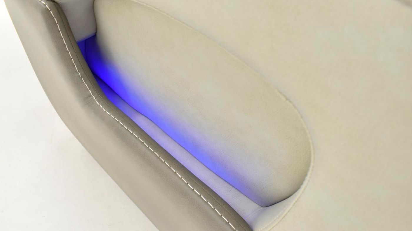 Picture of Demi Power Reclining Sofa - White