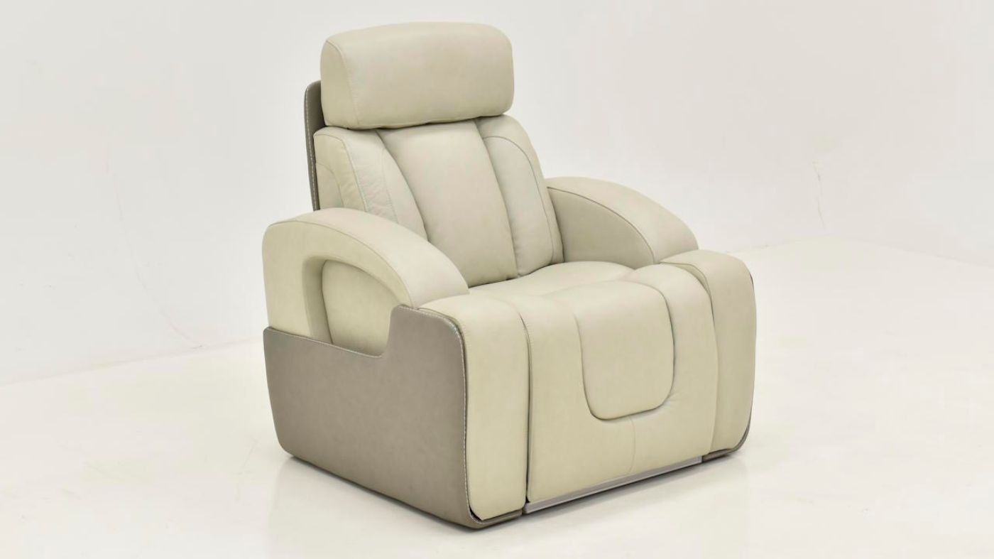 Picture of Demi Power Recliner - White