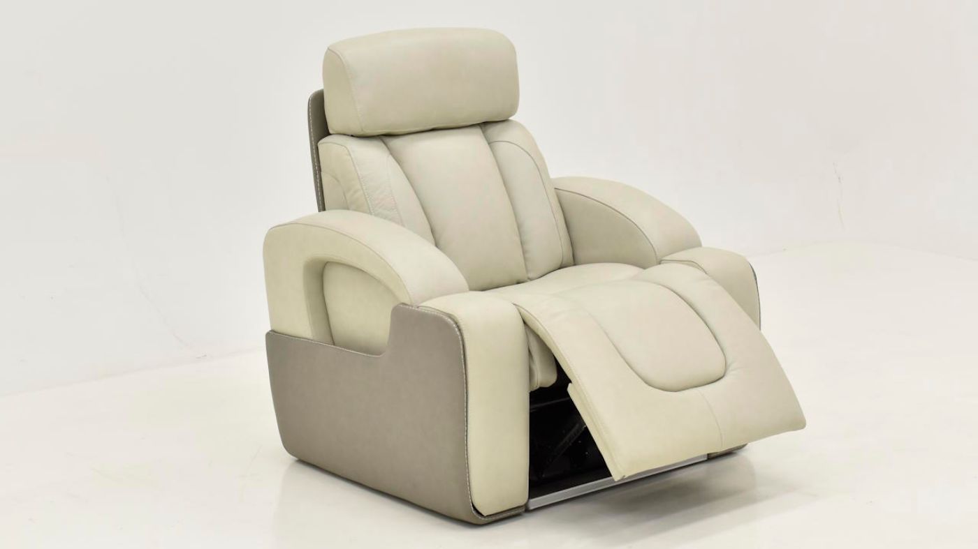 Picture of Demi Power Recliner - White