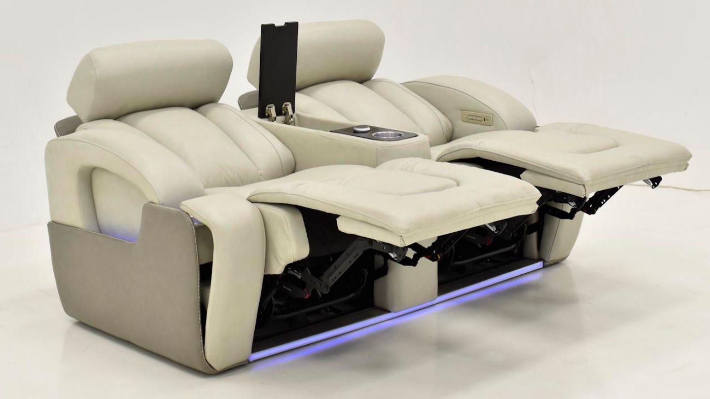 Picture of Demi Power Sofa Set - White