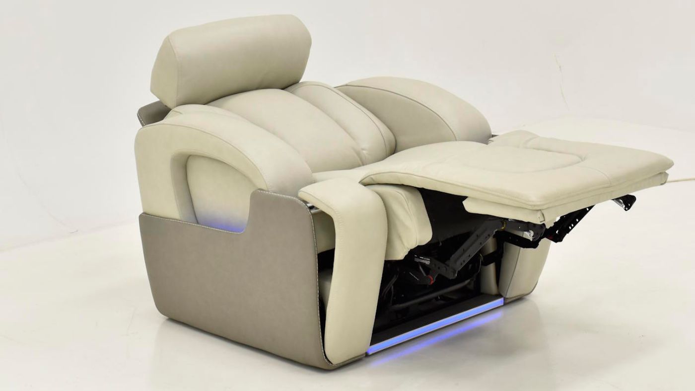 Picture of Demi Power Sofa Set - White