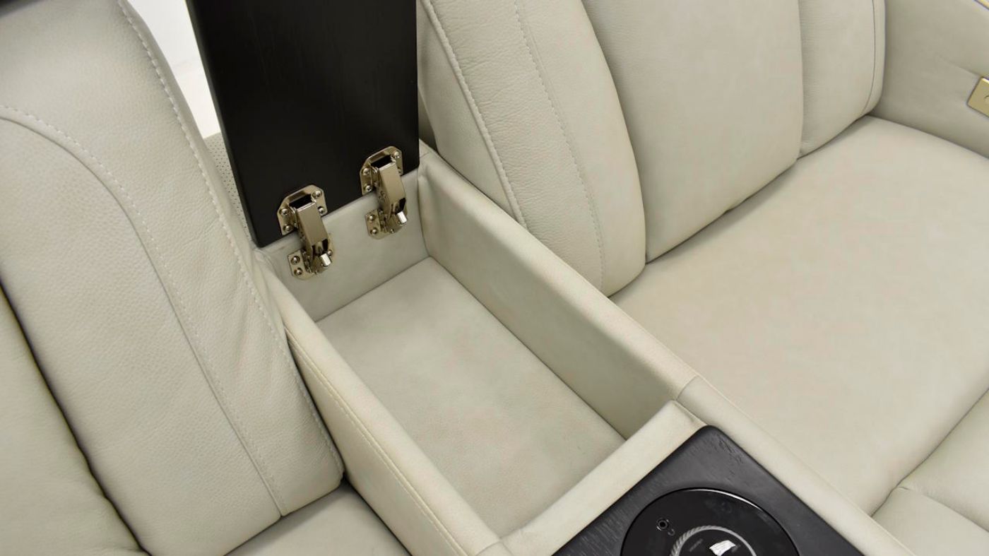 Picture of Demi Power Reclining Loveseat - White