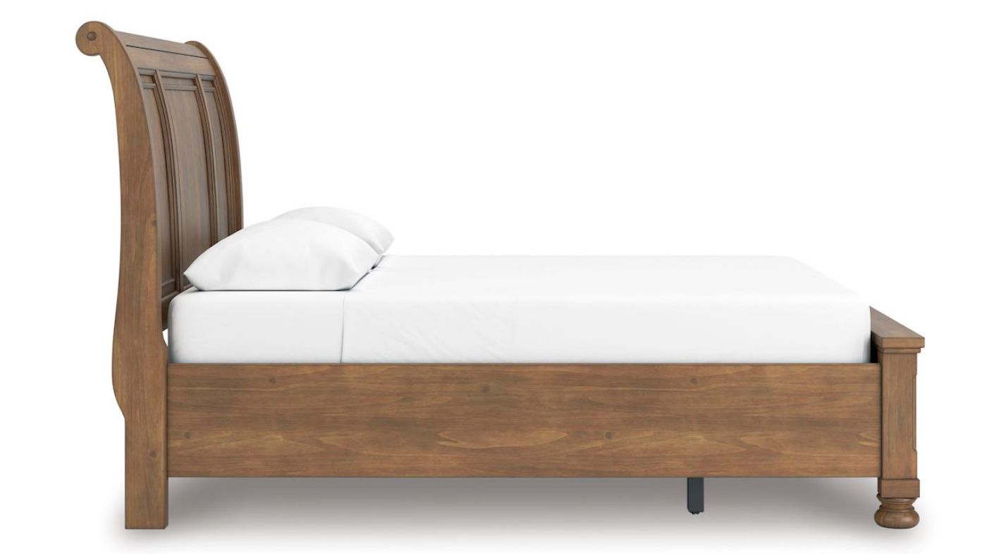 Picture of Feddinger Queen Storage Sleigh Bed - Brown