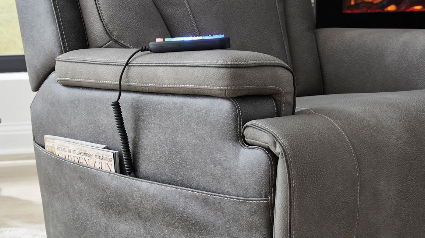 Picture of Peaceful Power Lift Recliner - Slate