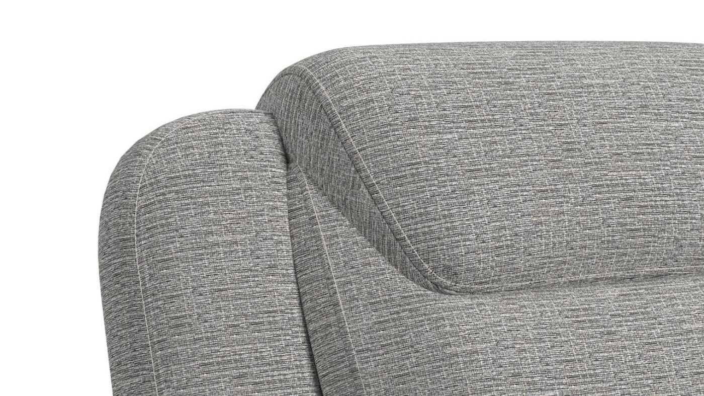 Picture of Hornet Glider Reclining Loveseat - Gray