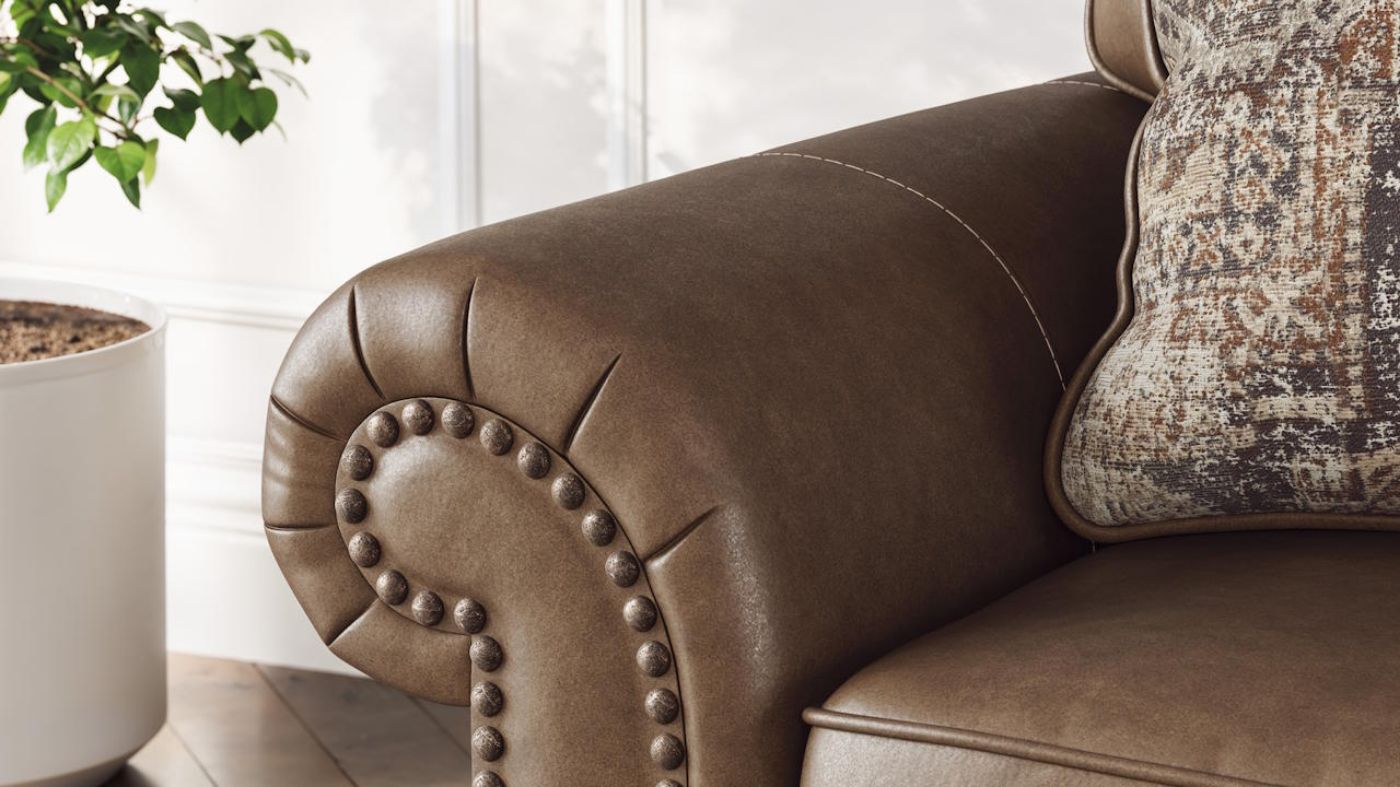 Picture of Shadsburne Loveseat - Brown