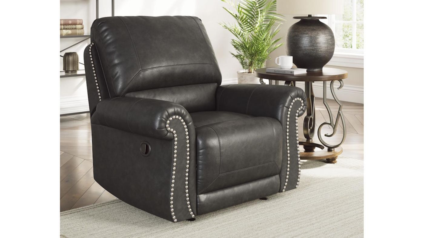 Picture of Shadsburne Swivel Glider Recliner - Gray