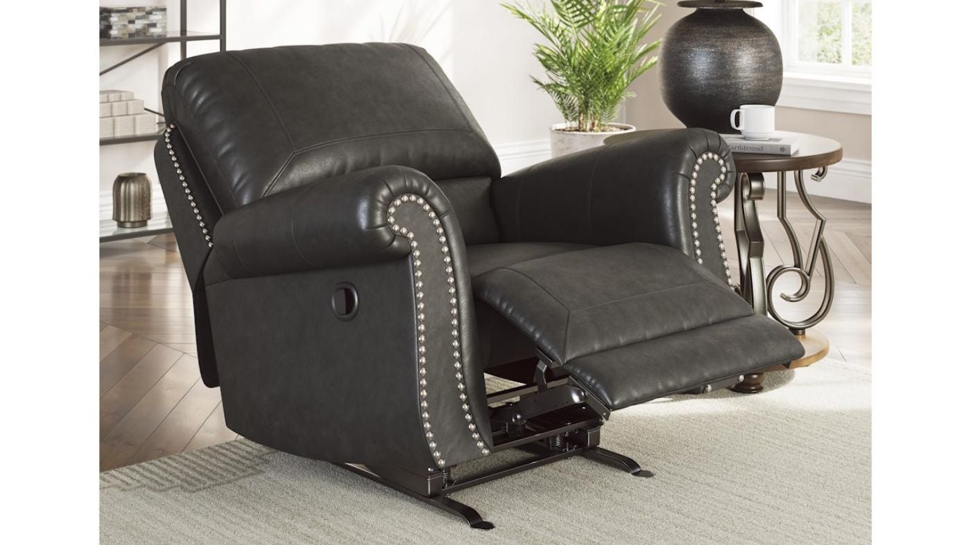 Picture of Shadsburne Swivel Glider Recliner - Gray