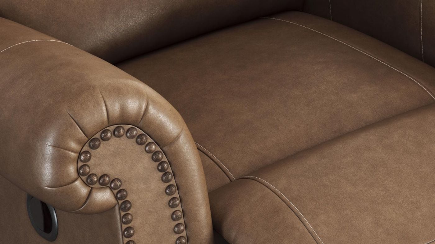 Picture of Shadsburne Swivel Glider Recliner - Brown