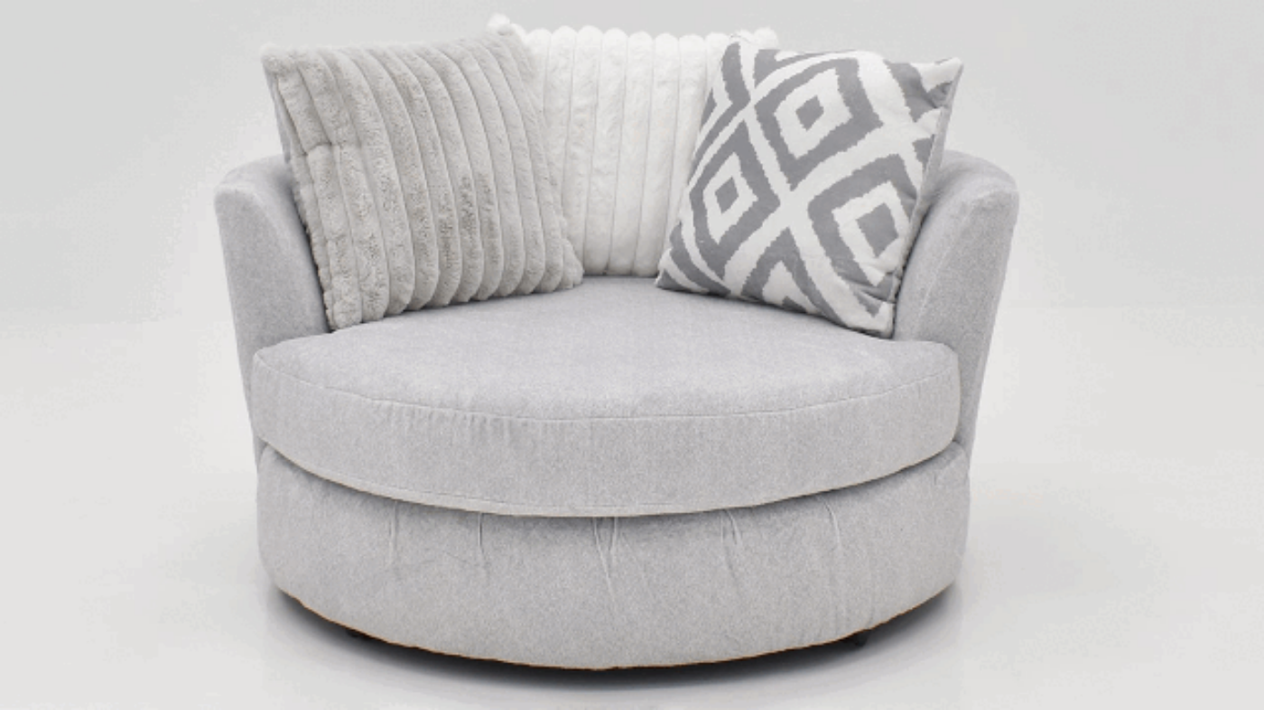 Picture of Tweed Swivel Chair