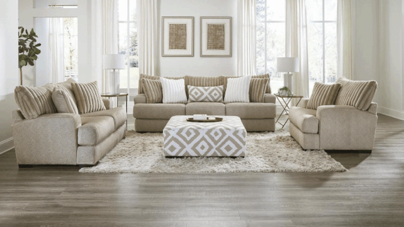 Picture of Tweed Sofa Set