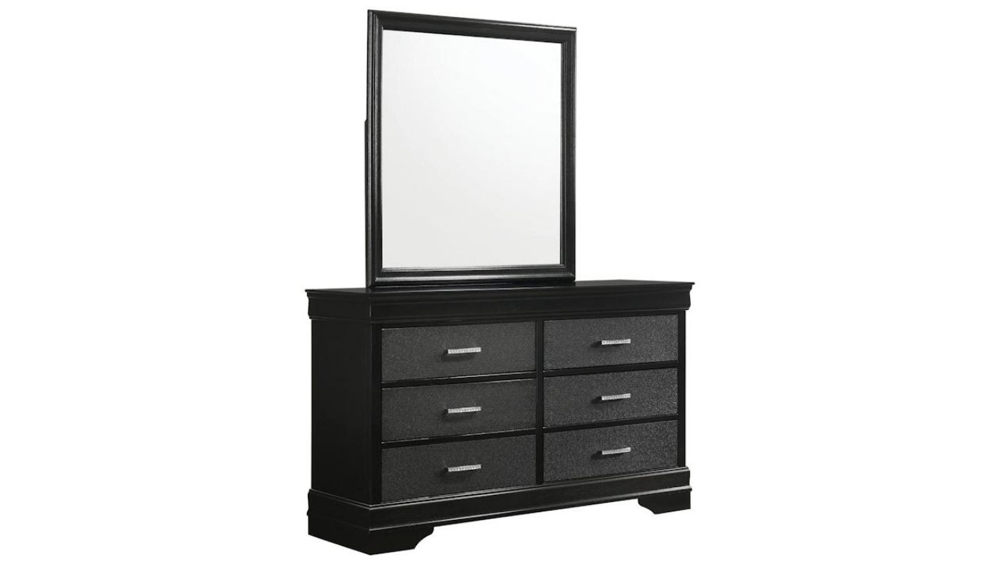 Picture of Amalia Queen Bedroom Set - Black