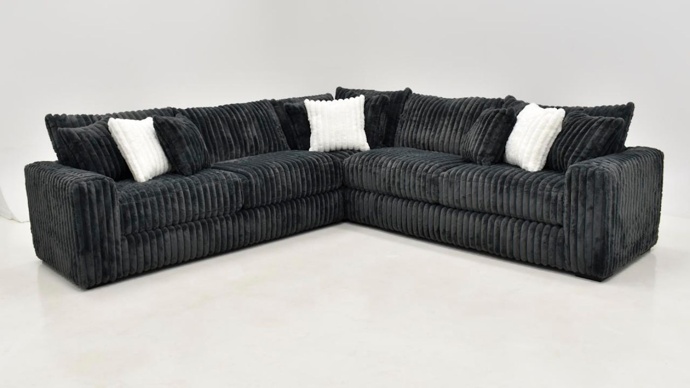 Picture of Mondo 3-Piece Sectional - Black