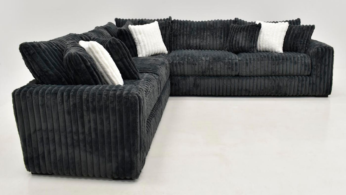 Picture of Mondo 3-Piece Sectional - Black