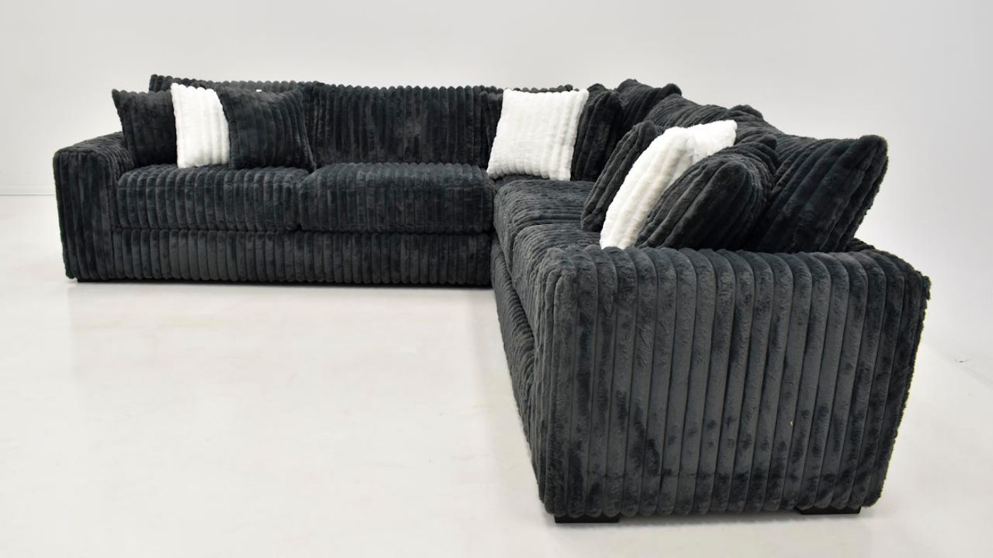 Picture of Mondo 3-Piece Sectional - Black