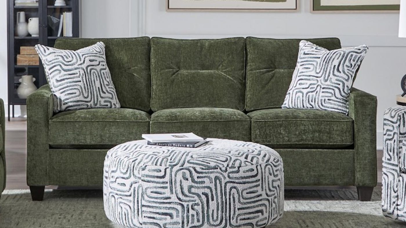 Picture of Braves Sofa - Olive