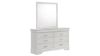 Picture of Amalia Dresser with Mirror - White