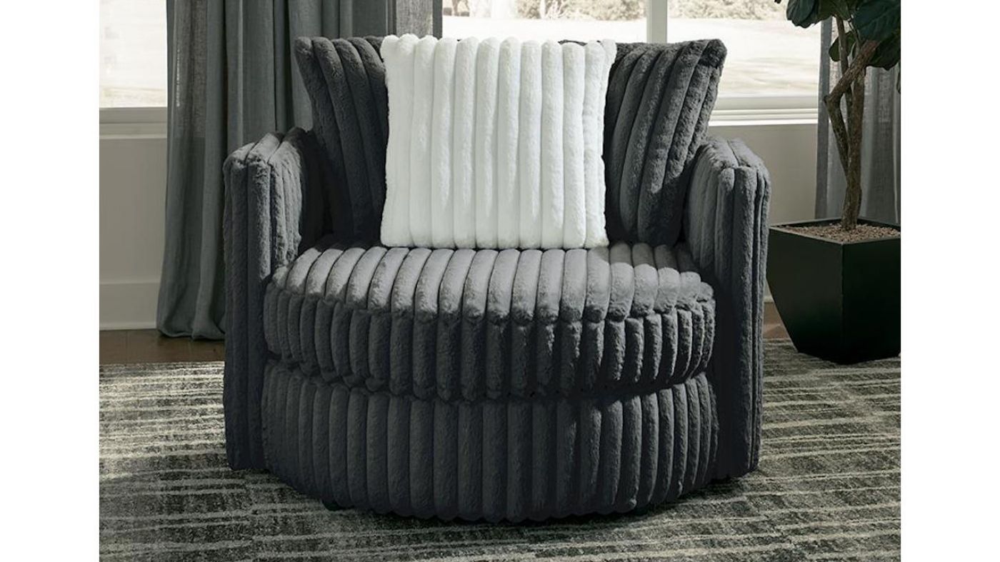 Picture of Mondo Swivel Chair - Dark Gray