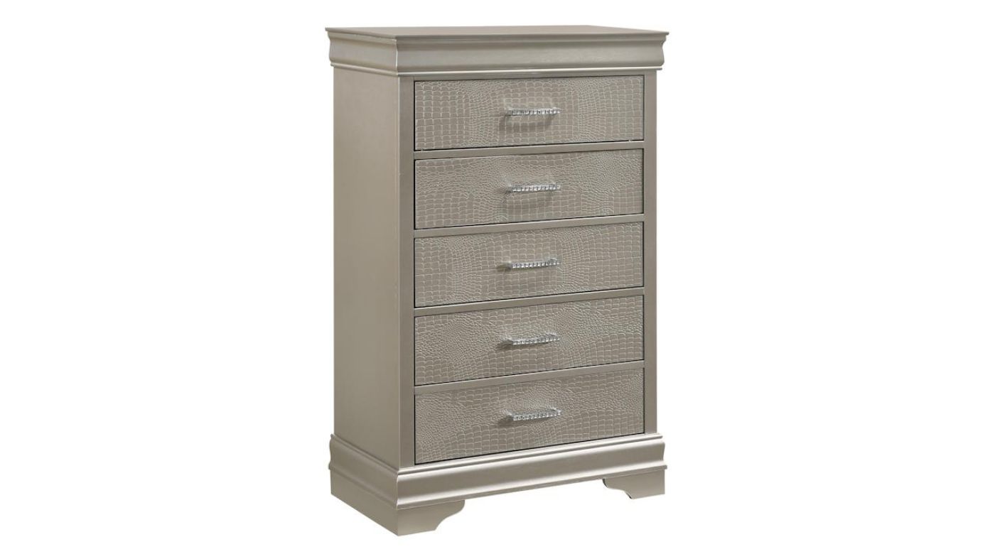 Picture of Amalia Chest of Drawers - Silver