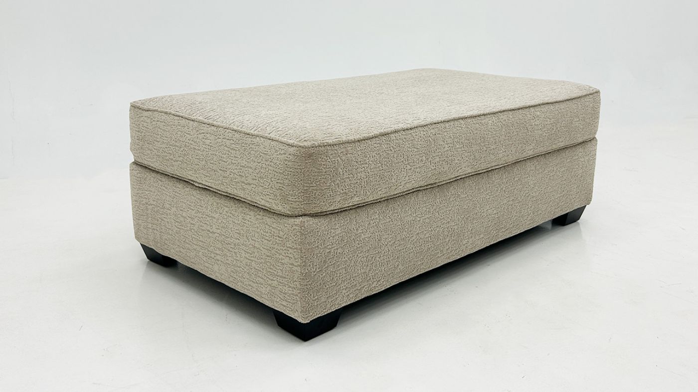 Picture of Trinity Ottoman - Tan