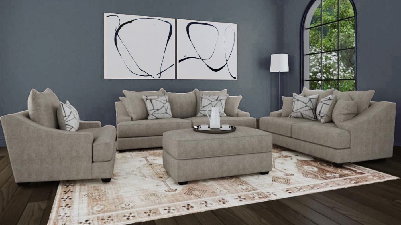 Picture of Trinity Sofa Set - Tan