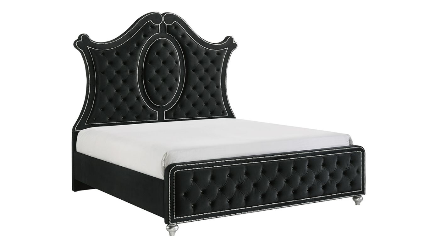 Picture of Cameo Queen Bed - Black