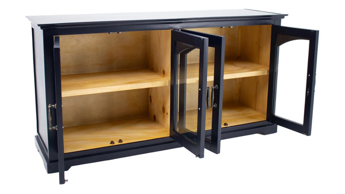 Picture of Shaw 4-Door Console - Black