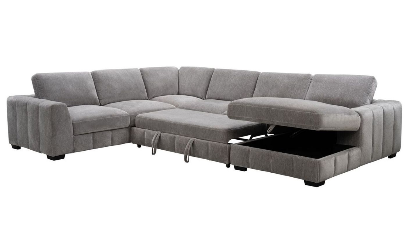 Picture of Sparkle 4-Piece Sectional - Gray